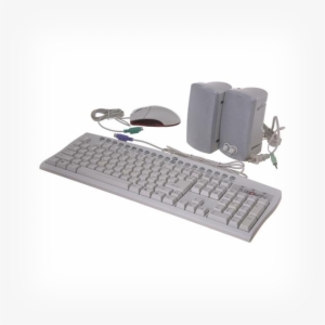 Ps/2 Keyboard, Mouse And Speakers In One Package - Computer Keyboard