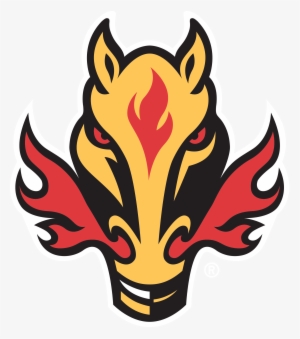 Calgary Flames Satanic Horse - Calgary Flames Horse Logo