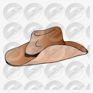 Drawing Cowboy Hat Png - Drawing