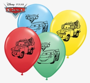 Disney Cars 11" Assorted Latex Balloons - Disneyland Park, Walt Disney Studios Park