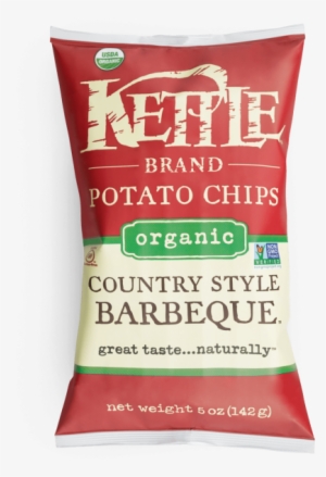Country Style Barbeque Organic Potato Chips - Kettle Chips Barbecue