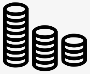 Money Payment Dollar Coins Chips Comments - Poker Chips Icon Png