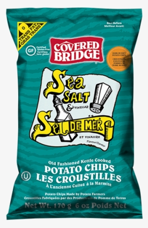 Nutrition Facts - Covered Bridge Sea Salt And Vinegar Chips