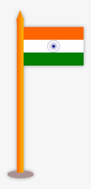 Clipart Indian Flag - National Flag Of India Clipart