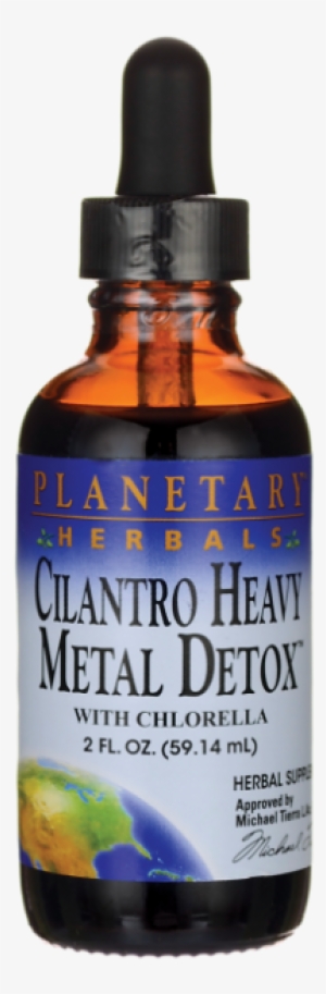 Planetary Herbals Cilantro Heavy Metal Detox With Chlorella - Planetary Herbals Cilantro Heavy Metal Detox - 2 Fl