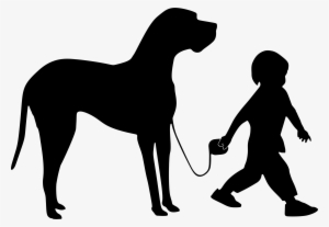 Rough Collie Silhouette At Getdrawings - Silhouette Boy And Dog