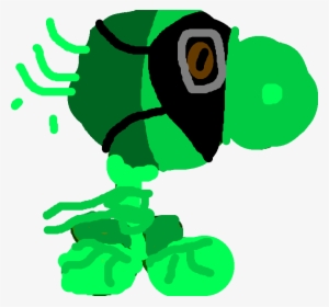 Peas Drawing Toxic - Toxic Pea Pvz