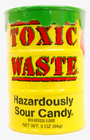 Toxic Can Png - Toxic Waste Hazardously Sour Candy 48gms