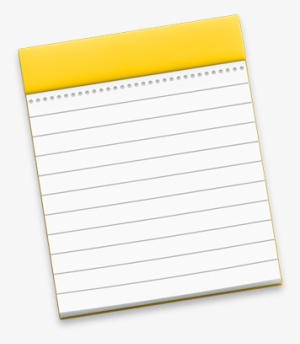 Apple Notes Mac Logo 2018 - Apple Notes Icon