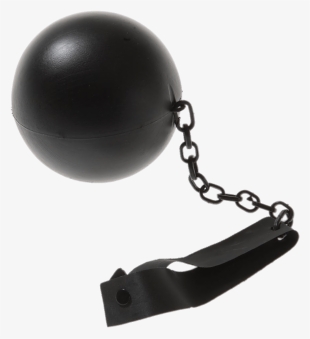 Free Png Leather Ball And Chain Png Images Transparent - Grillete Png