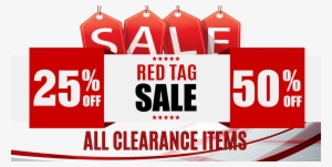25 50 Off All Clearance Items Red Tag Sale - Red Tag Sale