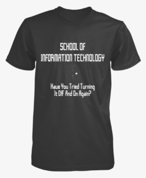 Get This Limited Edition It Crowd, School Of It T-shirt - T-shirt