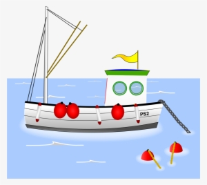 Png Free Free Fishing Image Clip Art - Clip Art Fishing Boat