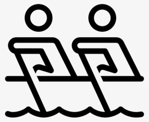 Row Boat Icon - Rowing Icon Png