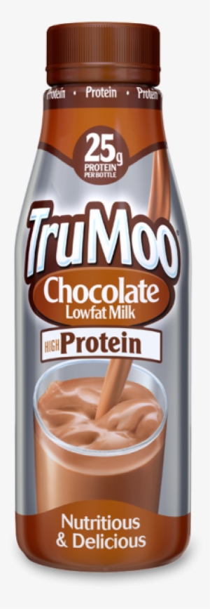 Trumoo Protein Chocolate Milk - Trumoo Protein Plus Milk, Chocolate - 14 Fl Oz Bottle