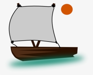 Boat Clip Art - Cartoon Boat
