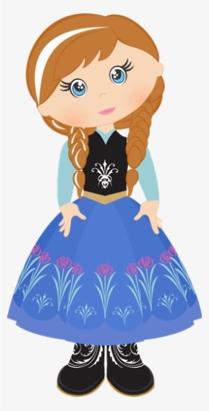 X Disney Frozen Anna Elsa Novo Design - Anna Frozen Baby Png