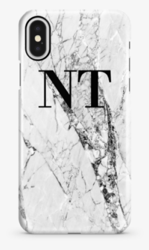 Personalised Cracked White Marble Iphone X Case - Sienna And White Marble Skin Surface Pro 4