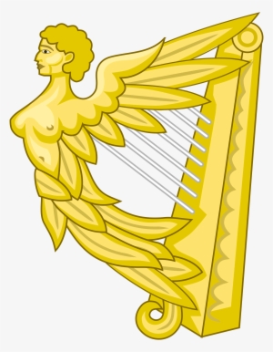 Open - Irish Harp Svg