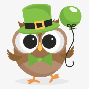 Irish Owl Svg Scrapbook Cut File Cute Clipart Files - Best Gift - Owl Patricks Day Hoodie/t-shirt/mug Black/navy/pink/white