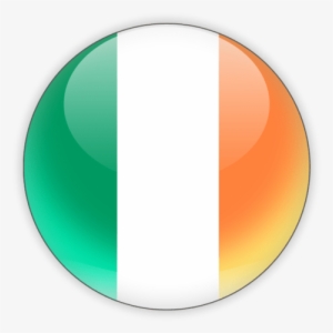 Irish Flag Circle Icon - Ireland Round Flag