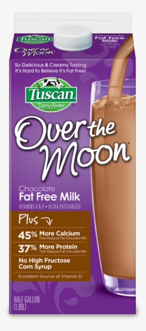 Over The Moon® Chocolate Fat Free Milk - Tuscan Half & Half - 1 Qt