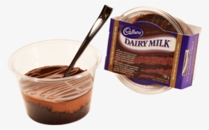 Dairy Milk Chocolate Mousse Cake $4 - Dairy Milk Chocolate