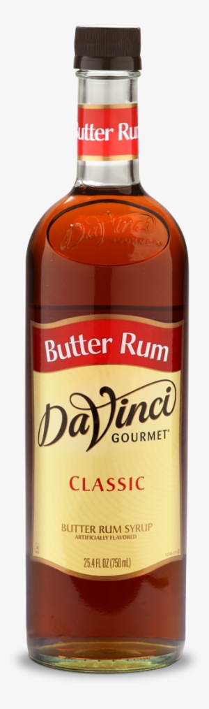 2073738400041 Butter-rum C 750ml G - Da Vinci Syrup Irish