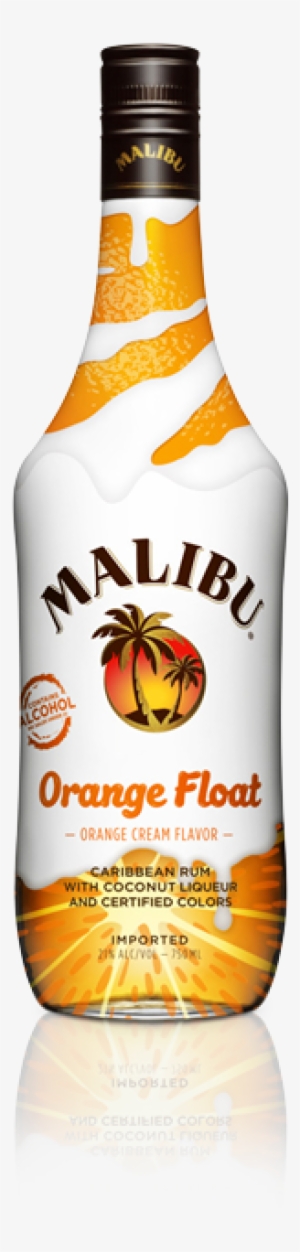 Malibu Orange Float - Malibu Rum Orange Float