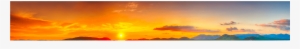 Sunrise Ford Fontana - Artland Glasbild Sonnenuntergangspanorama Landschaften