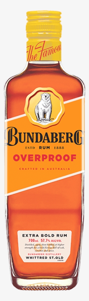 Bottle Bundaberg Rum Overproof 700ml - Bundaberg Op Rum 1125ml
