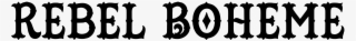 New Rebel Boheme Logo - Barberia