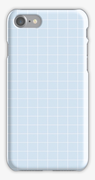 Blue Aesthetic Grid Iphone 7 Snap Case - Ace Family Phone Case