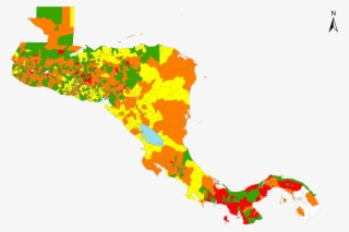 Los Mapas Son Un Esfuerzo Por Contribuir Al Análisis - Centro America Vector