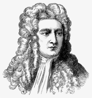 Isaac Newton Portrait Vintage Calculus Celebrity - Drawing Isaac Newton