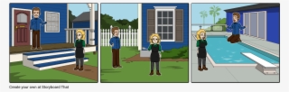 Pool Fail - Storyboard