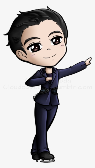 Following Yesterday's Eros Chibi, We Have Yuri In His - Cartoon