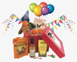 Petshop Postie Birthday Gift Box - Transparent Birthday Clipart