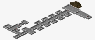 A Blank, Isometric Map For Virtual Tabletops - Lever