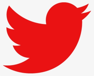Twitter Logo Red &ndash Configuroweb - Red Twitter Logo Png