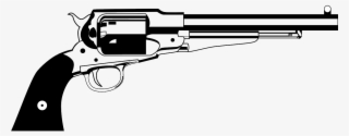 Survival Shotguns - Western Revolver Clip Art