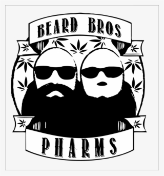 Pharms Iconic Black T-shirt - Logo Beard Brothers