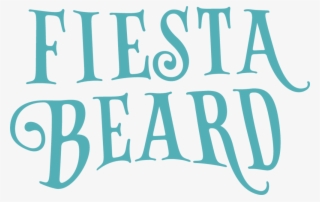 Fiesta Beard Words Only Logo - Poster