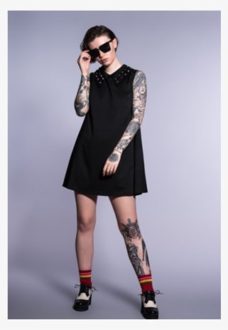 Urban Vamp Collar Studs - Little Black Dress