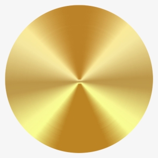 Circle Round Disc Gold Golden Coin - Circle