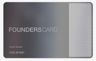 File - Founderscard - Founders Club Card