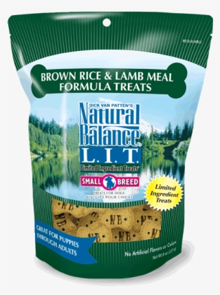 Nb Lit Dog Brown Rice&lamb Meal Small Breed Treats - Natural Balance Bison Treats