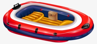 Inflatable Boat Png Clip Art - Inflatable