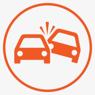 collision icon orange - png car accident icon