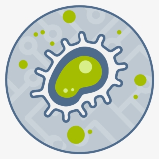 Mycybercare Virus Attack Icon - Circle